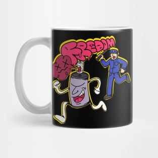 Freedom grafity Mug